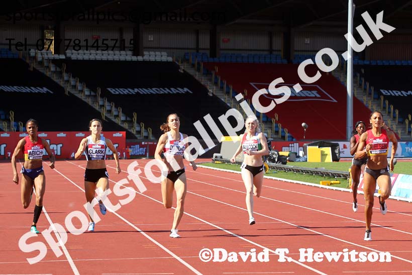 Womens 400 metres, 2019 Muller British Championships, Alexander Stadium, Birmingham. Photo: David T. Hewitson/Sports for All Pics